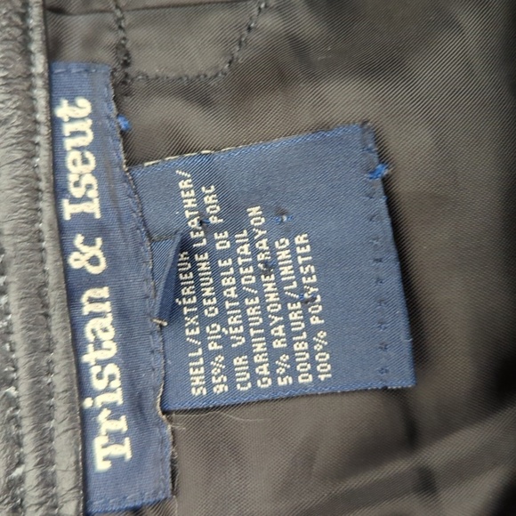 HP. Vintage Pig Leather Skirt - Picture 9 of 14